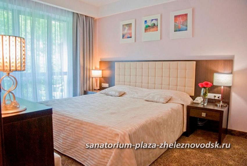 Санаторий Плаза Железноводск номер люкс повышенной комфортности